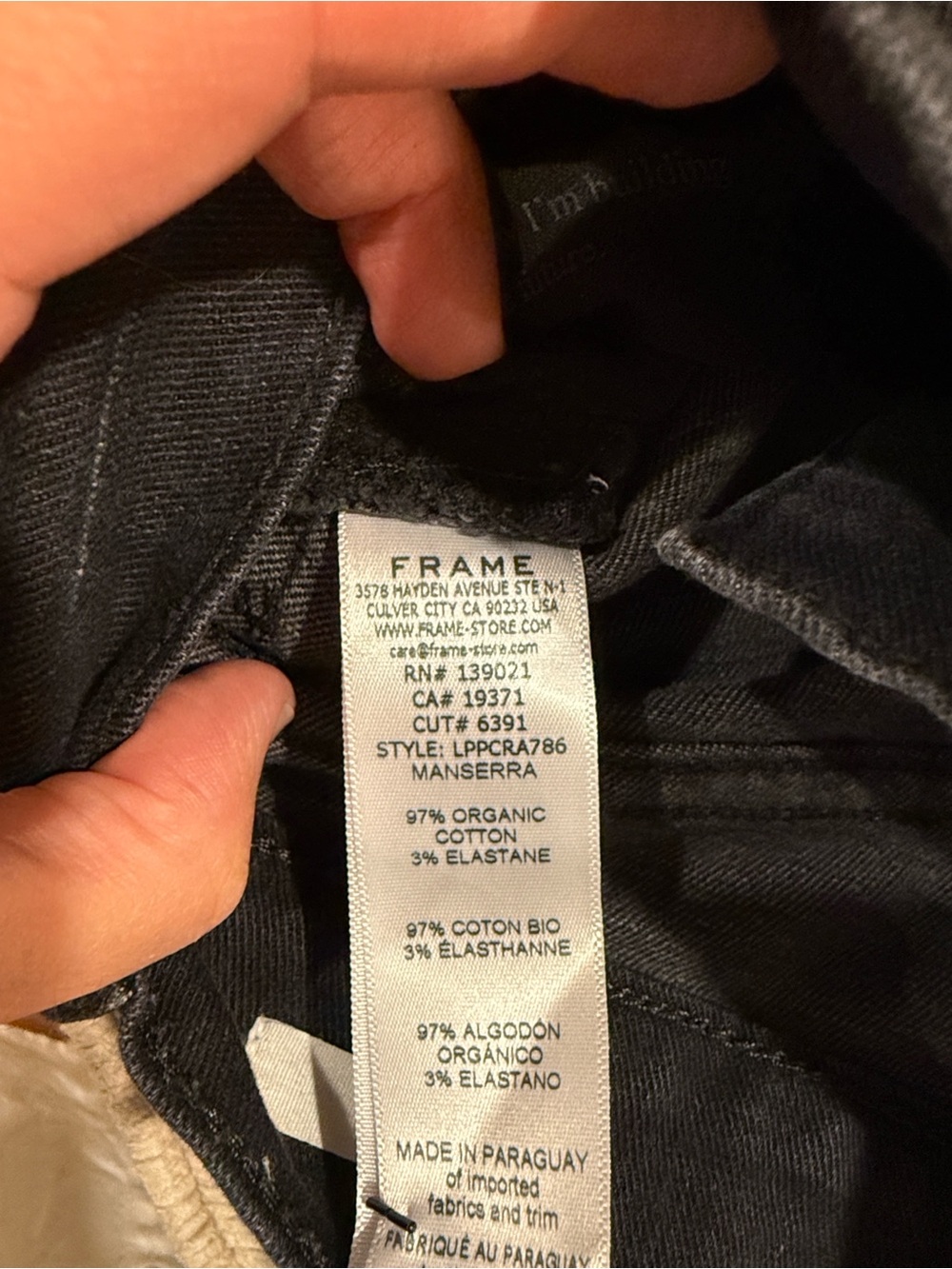 Frame Le Palazzo Manserra Jeans - Picture 4 of 4
